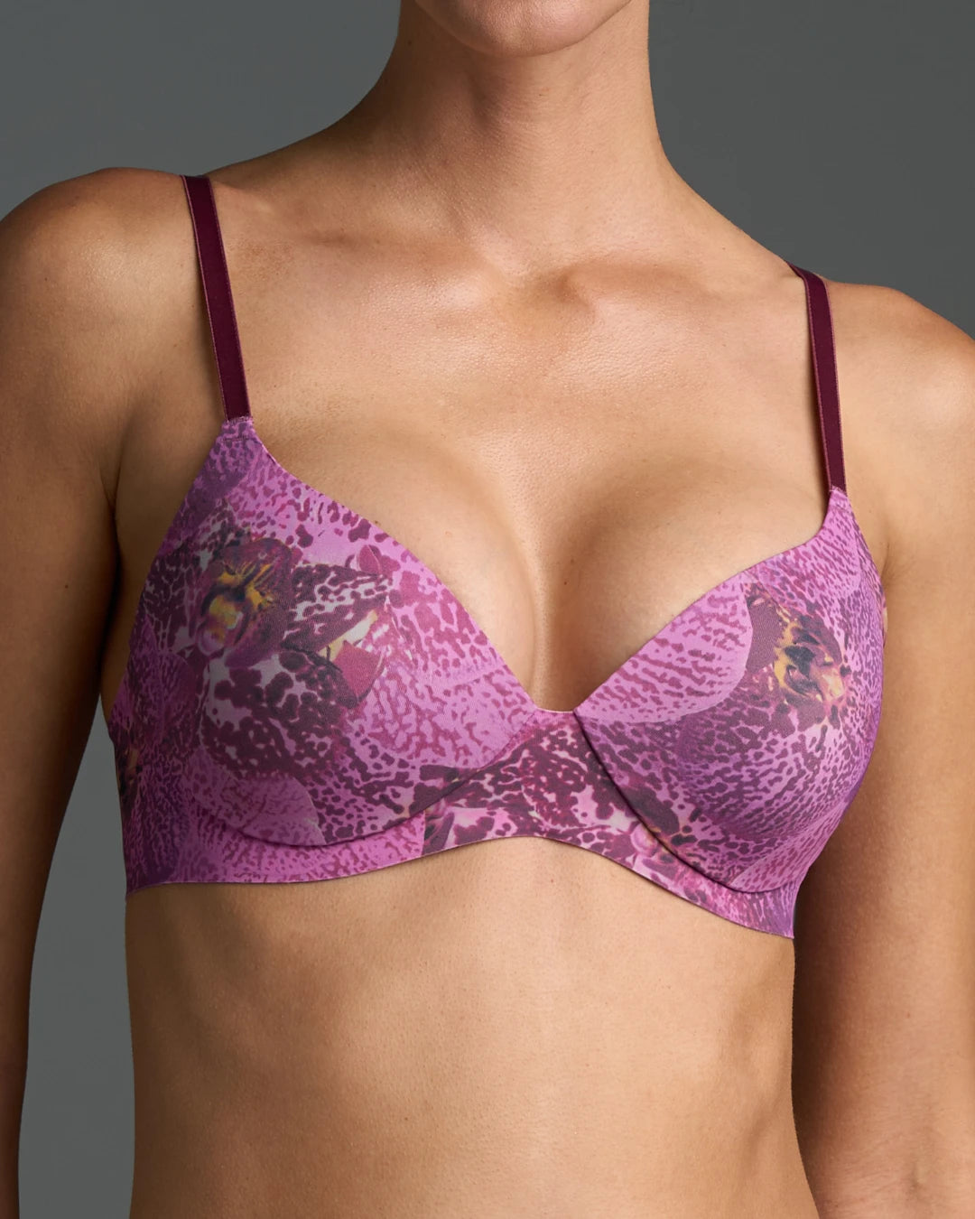 Orchid Pain Free T-Shirt Bra & High Waisted Set