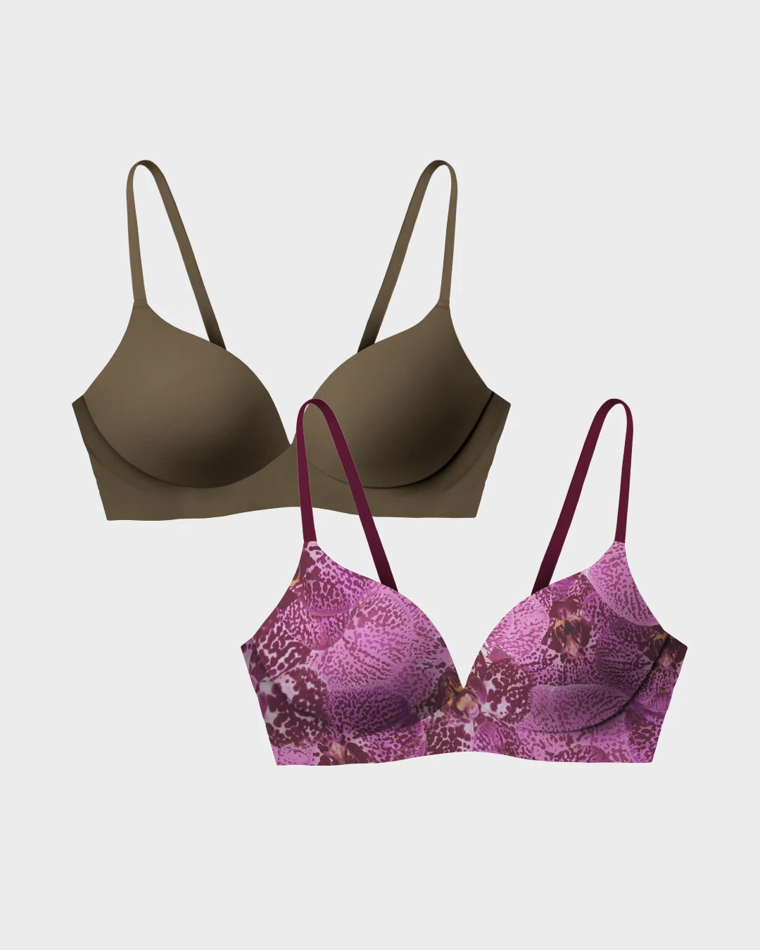 Eden and Orchid Pain Free T-Shirt Bra Bundle
