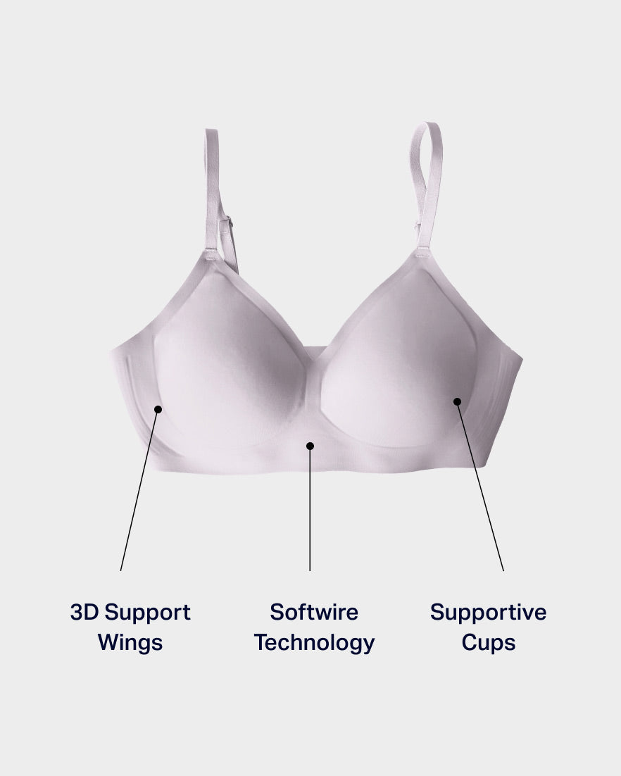Oyster Relief Bra and High Waisted Set