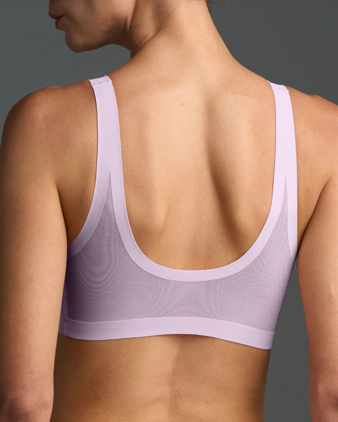 Pastel Lilac Sheer Bralette