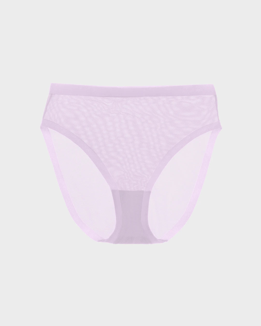 Pastel Lilac Sheer High Cut