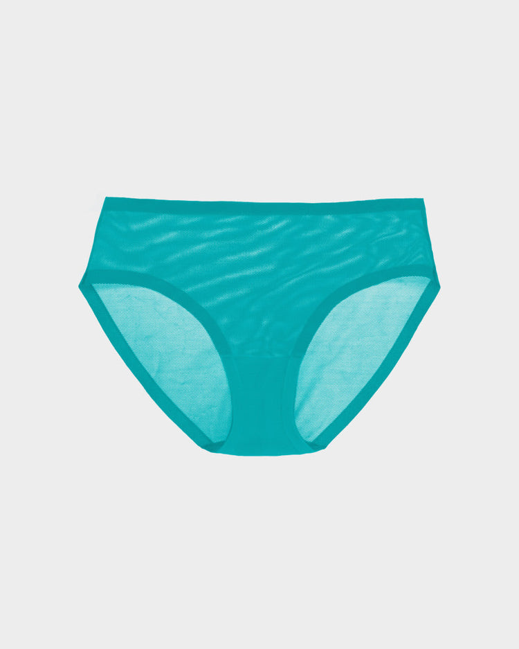 Peacock Mesh Brief