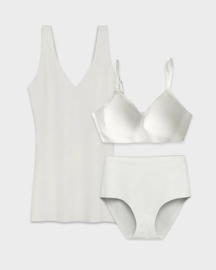 Wireless Bralette Pearl Set Comfort