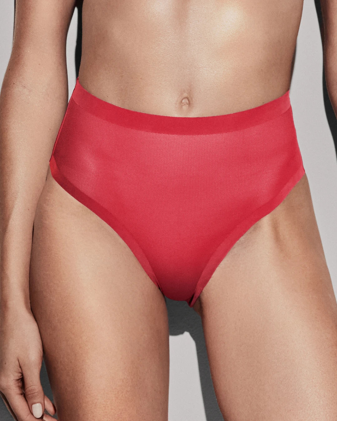 Poppy Sheer High Cut