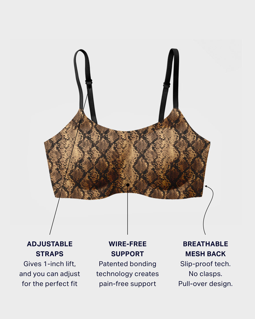 Bralette Bundle Black and Python