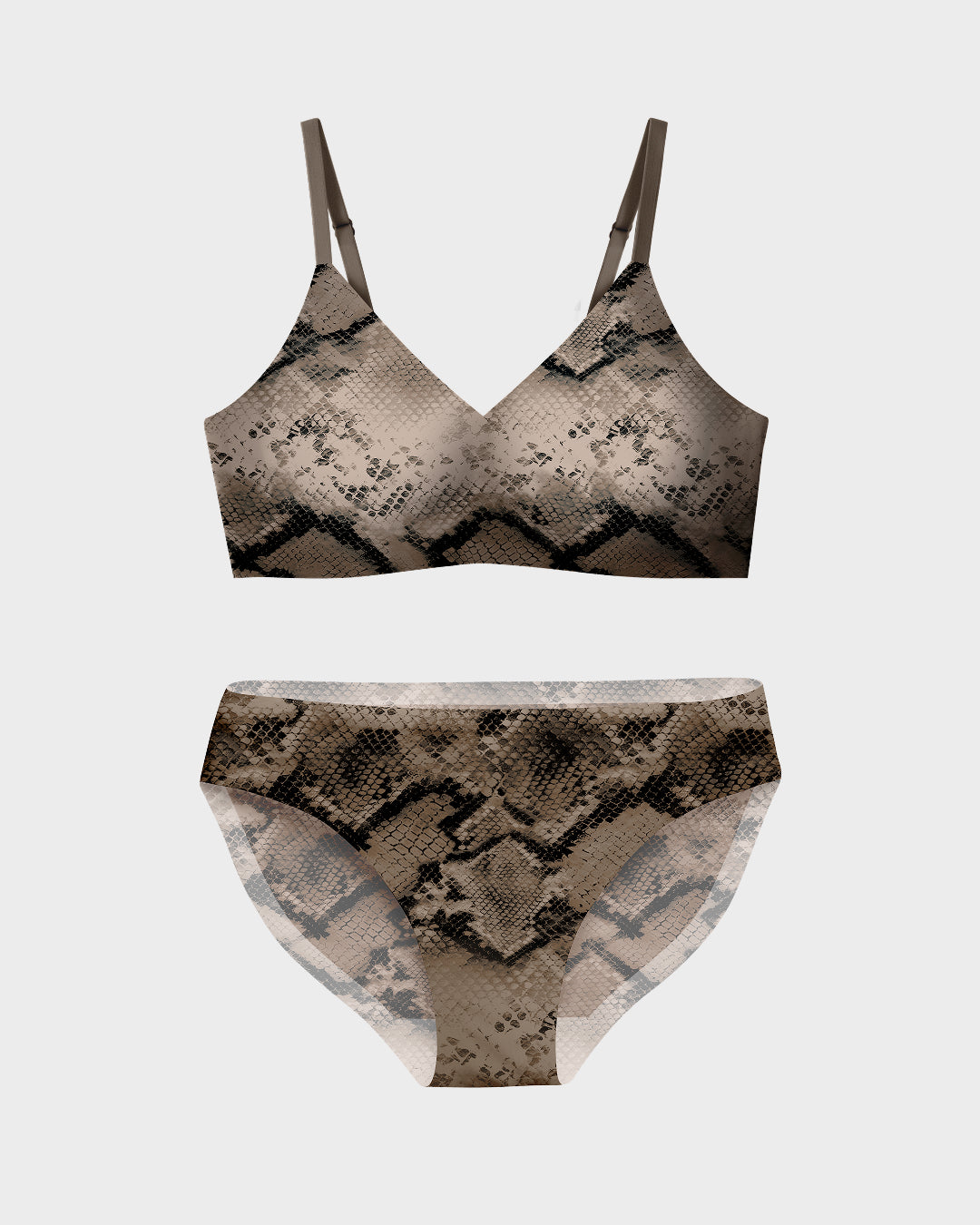 Relief Bra & Bikini Rattlesnake Set