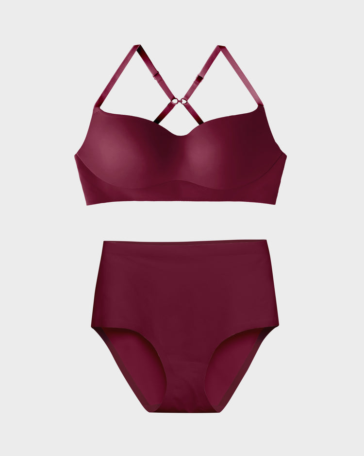 Red Plum All Day Balconette Set