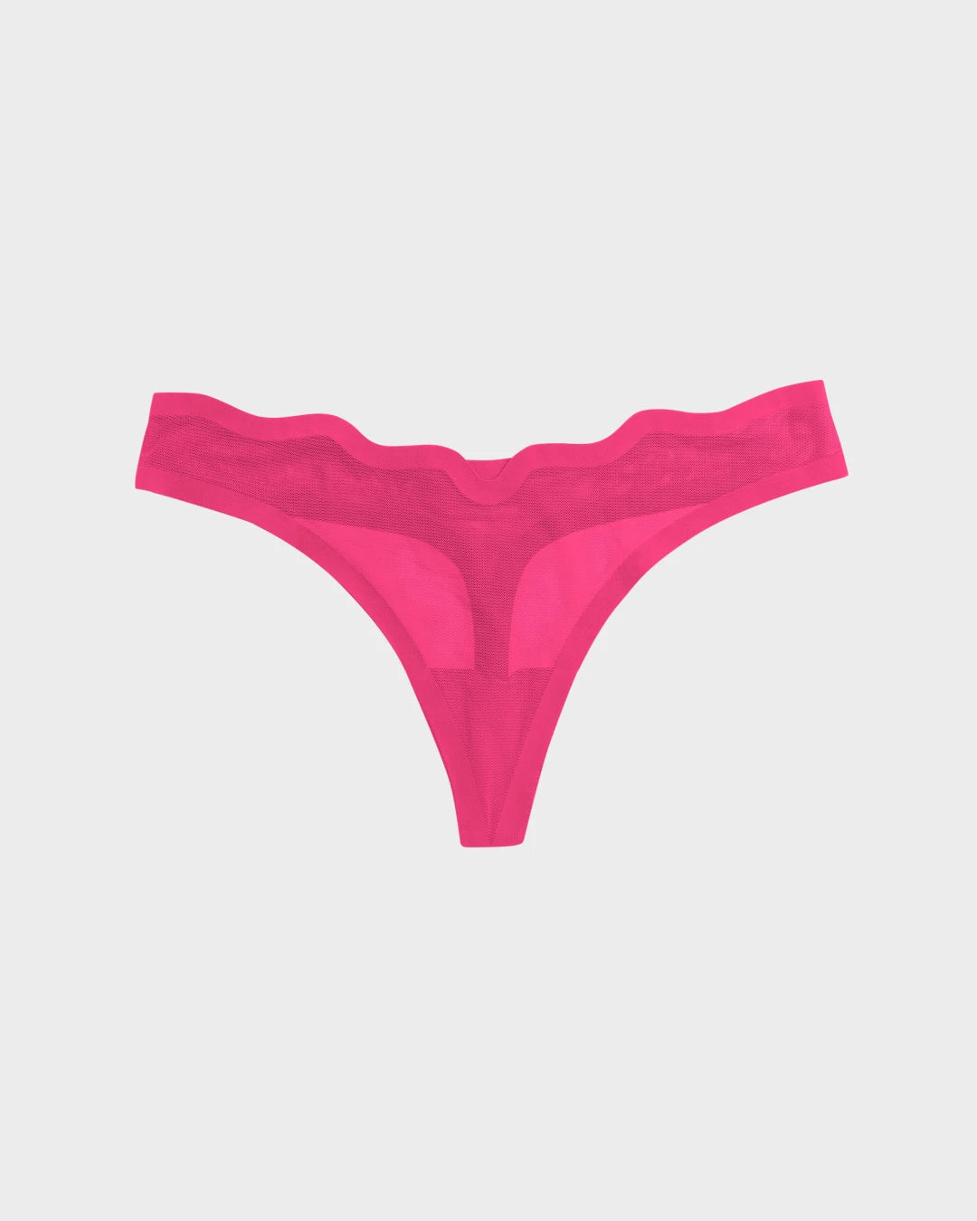 Red Velvet Sheer Thong