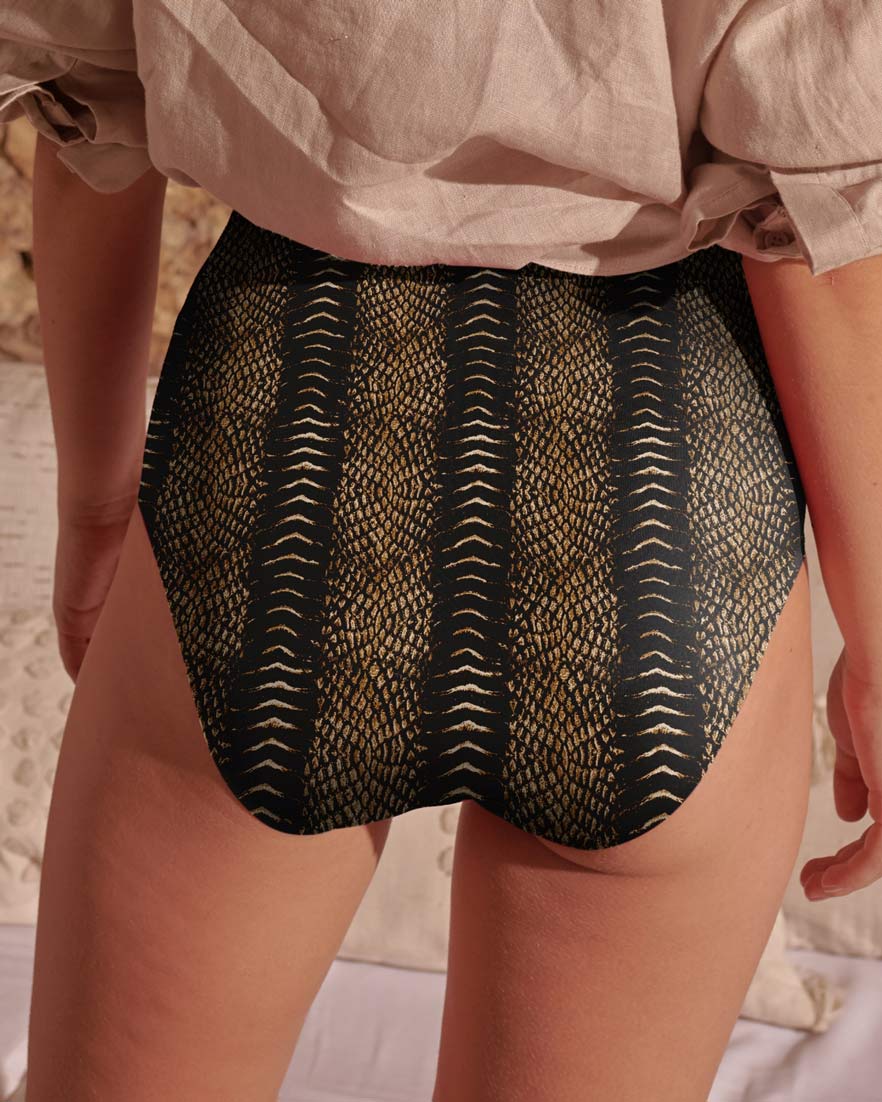 Reptile Stripe Highwaisted