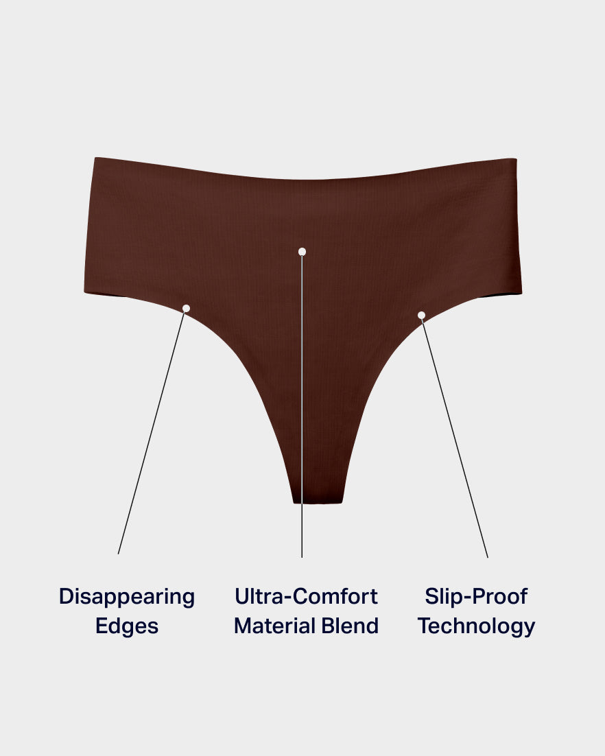 Rich Mocha Highwaisted Thong