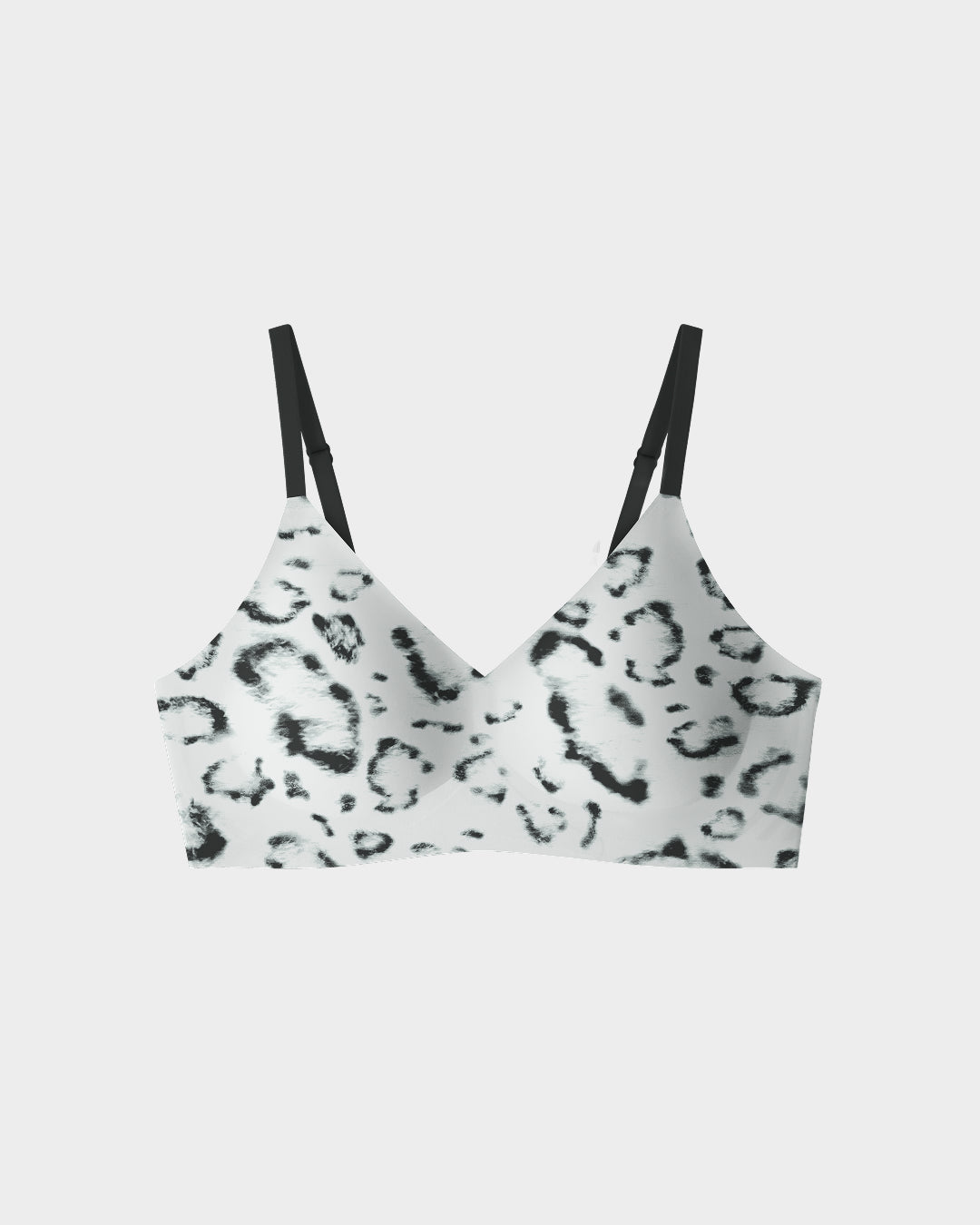 Snow Leopard Relief Bra