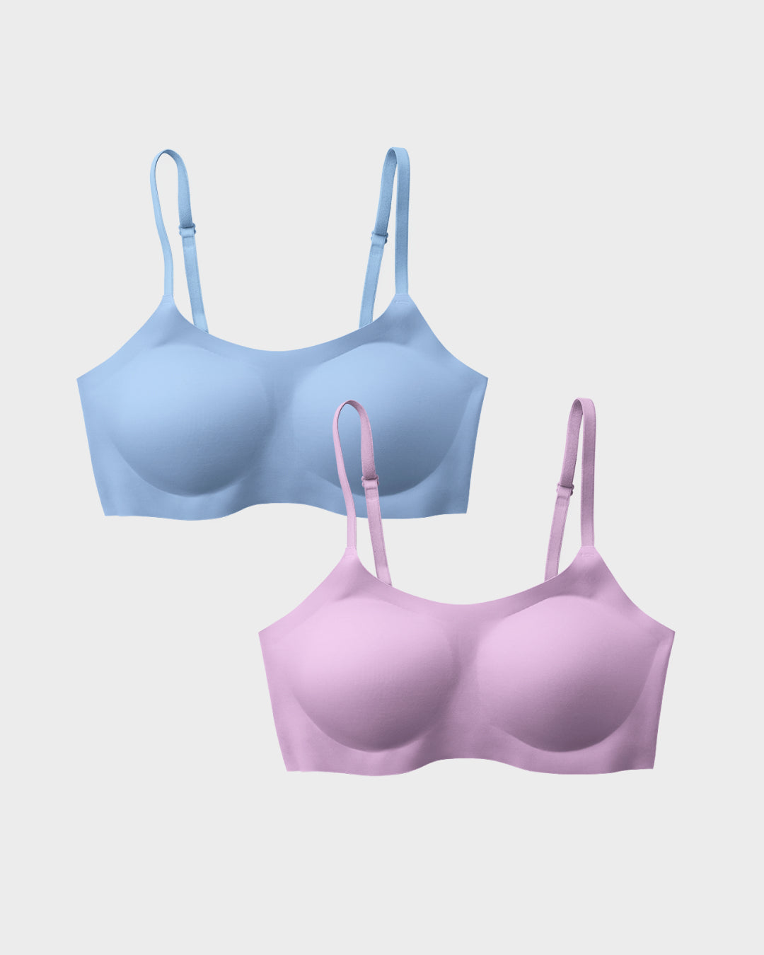 Soft Lilac and Hydrangea Support Bra Bundle