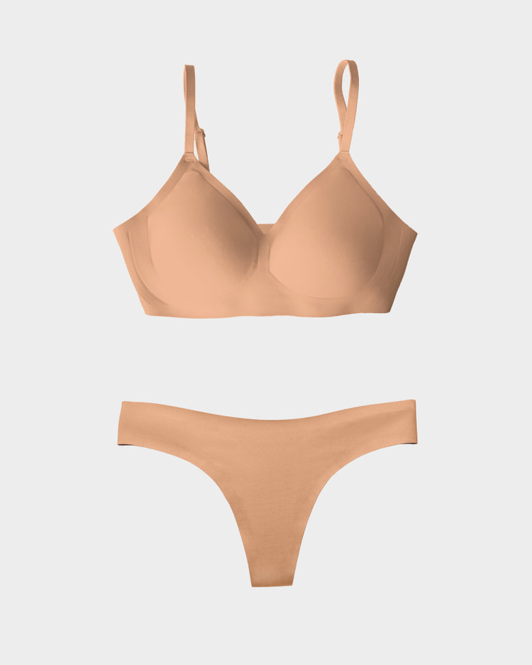 Sunkissed Relief Bra and Thong Set