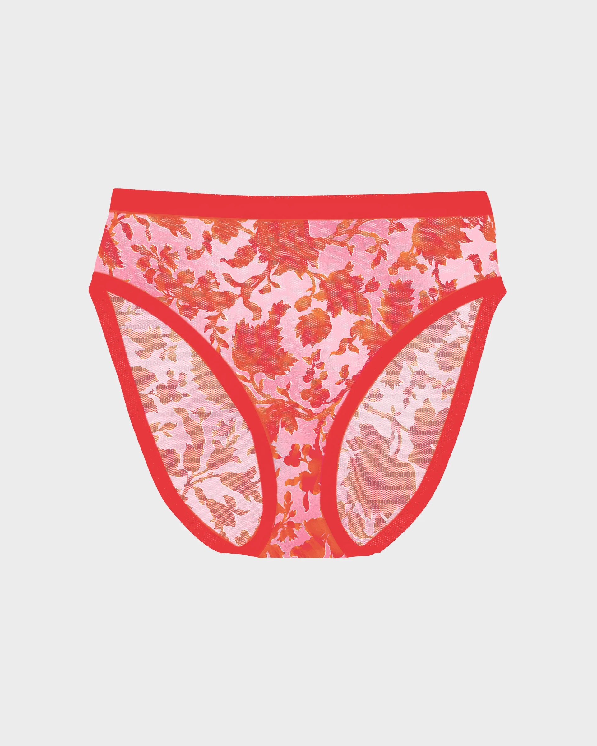 Thorny Rose Sheer High Cut