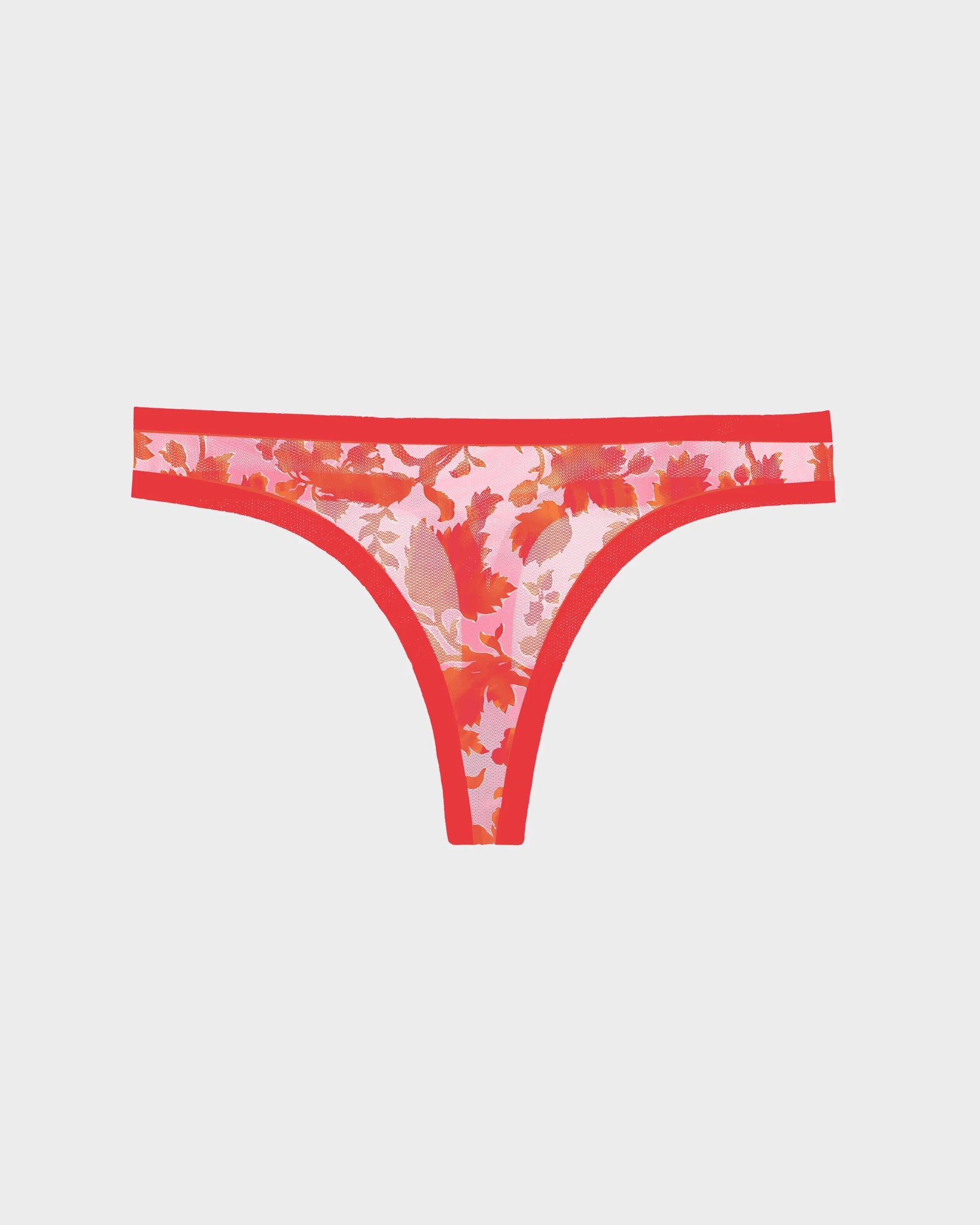 Thorny Rose Sheer Thong