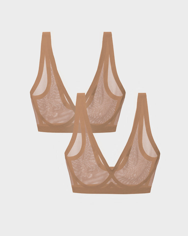 Woodsmoke Sheer Bralette Bundle