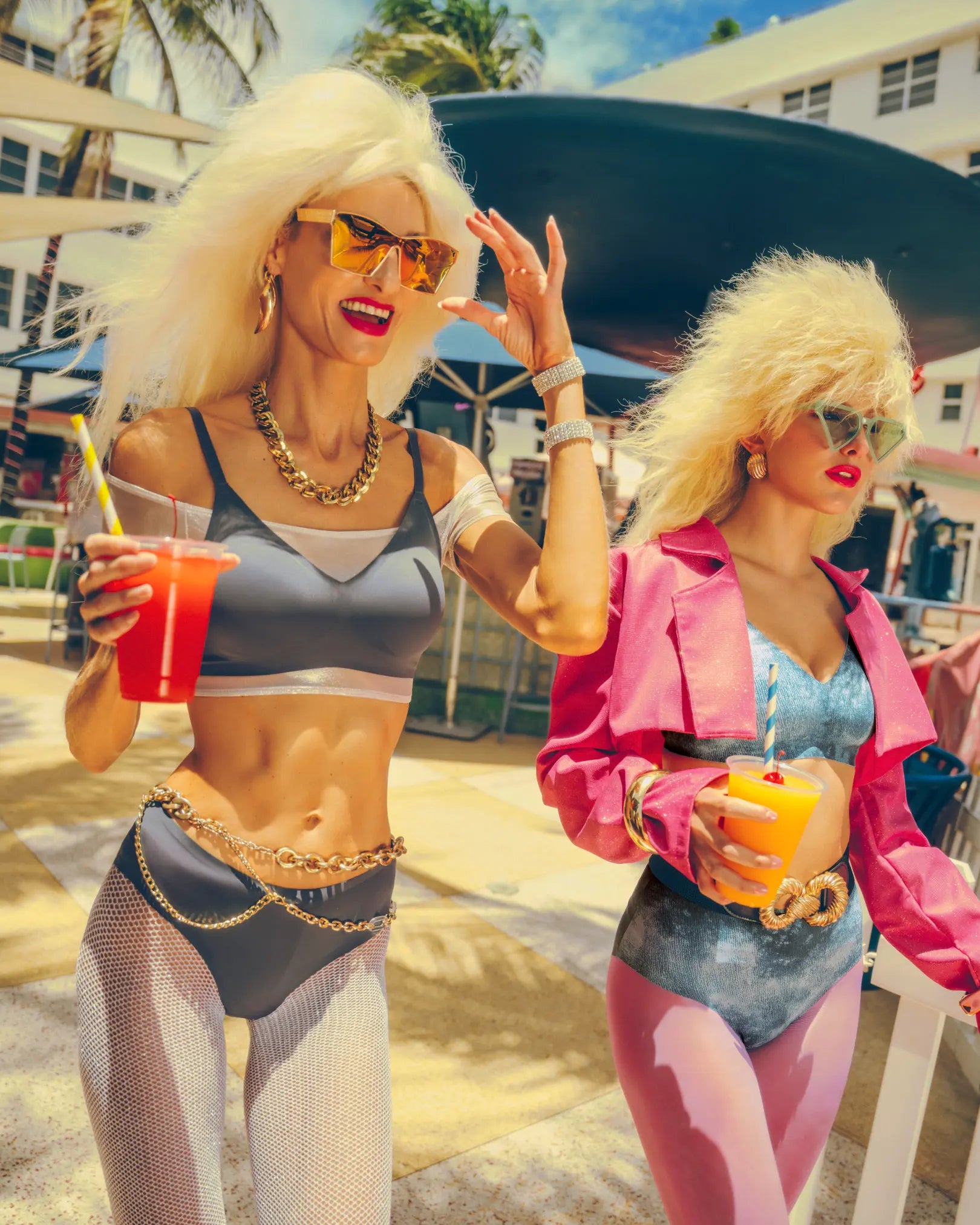 DJ Shandy Beach Relief Bra and Brief Set