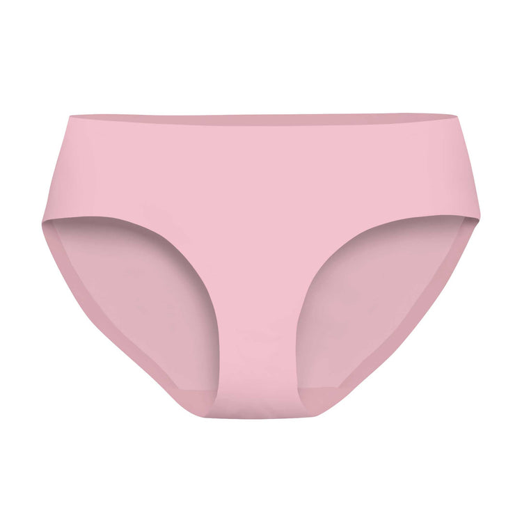 Bonds Women's Comfy Seamless Full Brief - Pink & Red - Size 16
