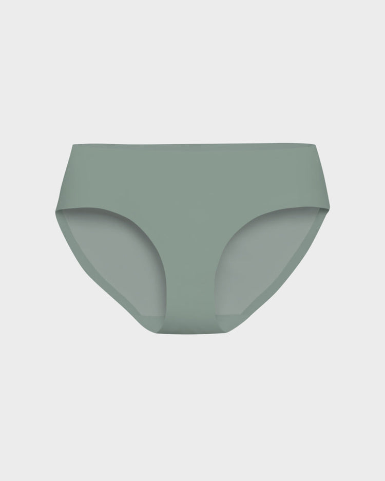 Green Millieu Brief Panties For Women // Seamless Underwear // EBY™