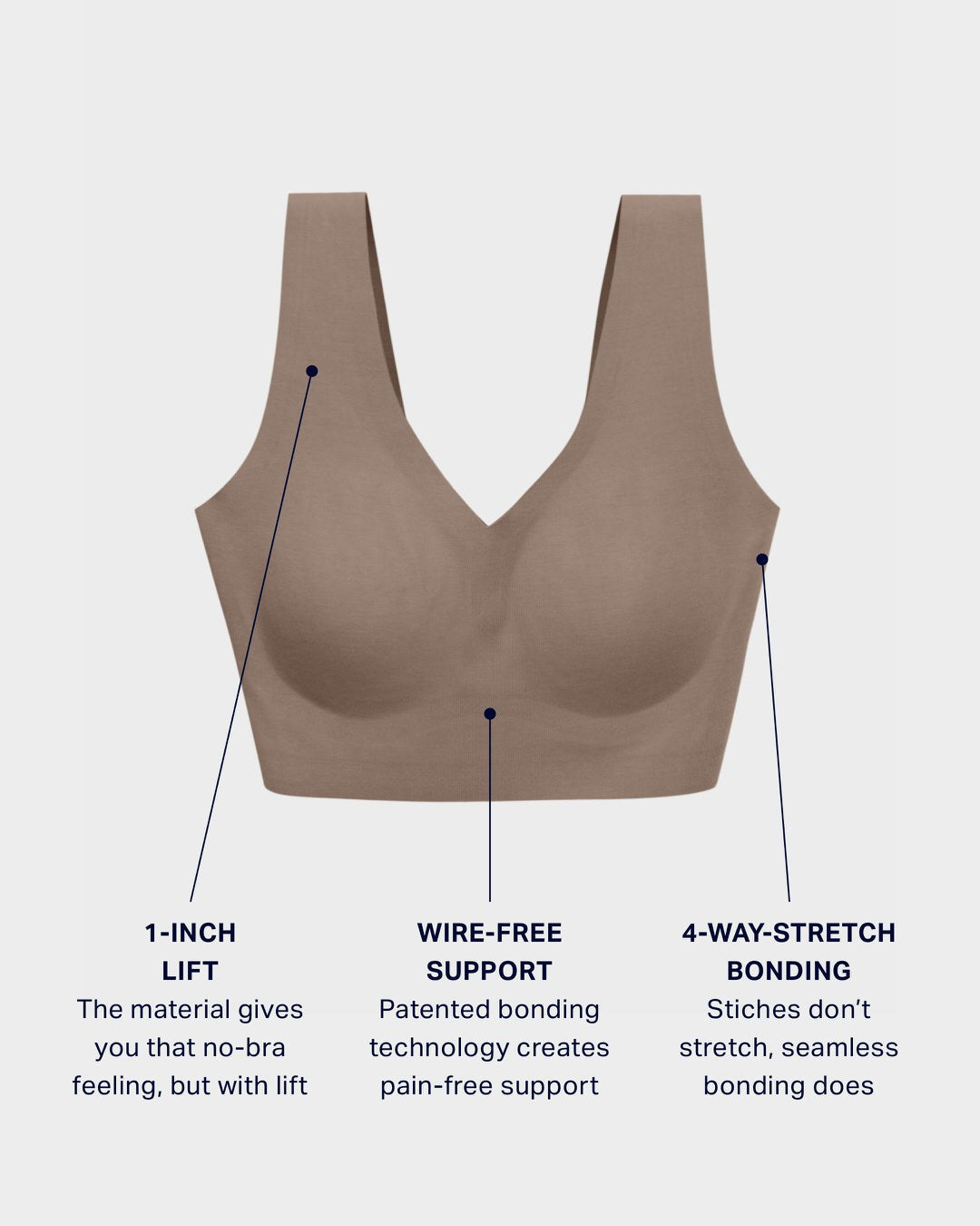 Fallen Rock Cotton Bralette