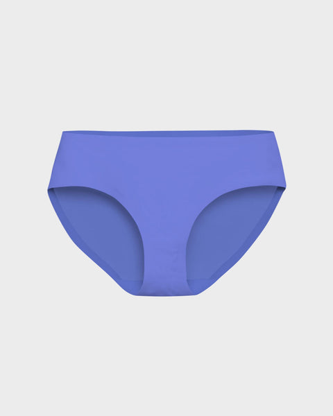 Seamless Fjord Blue Brief Underwear for Women