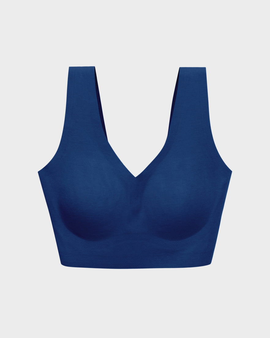 Blue Opal Cotton Bralette