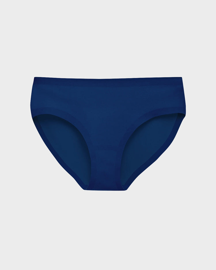 Blue Opal Cotton Brief Panties // Best No Show Underwear // EBY™