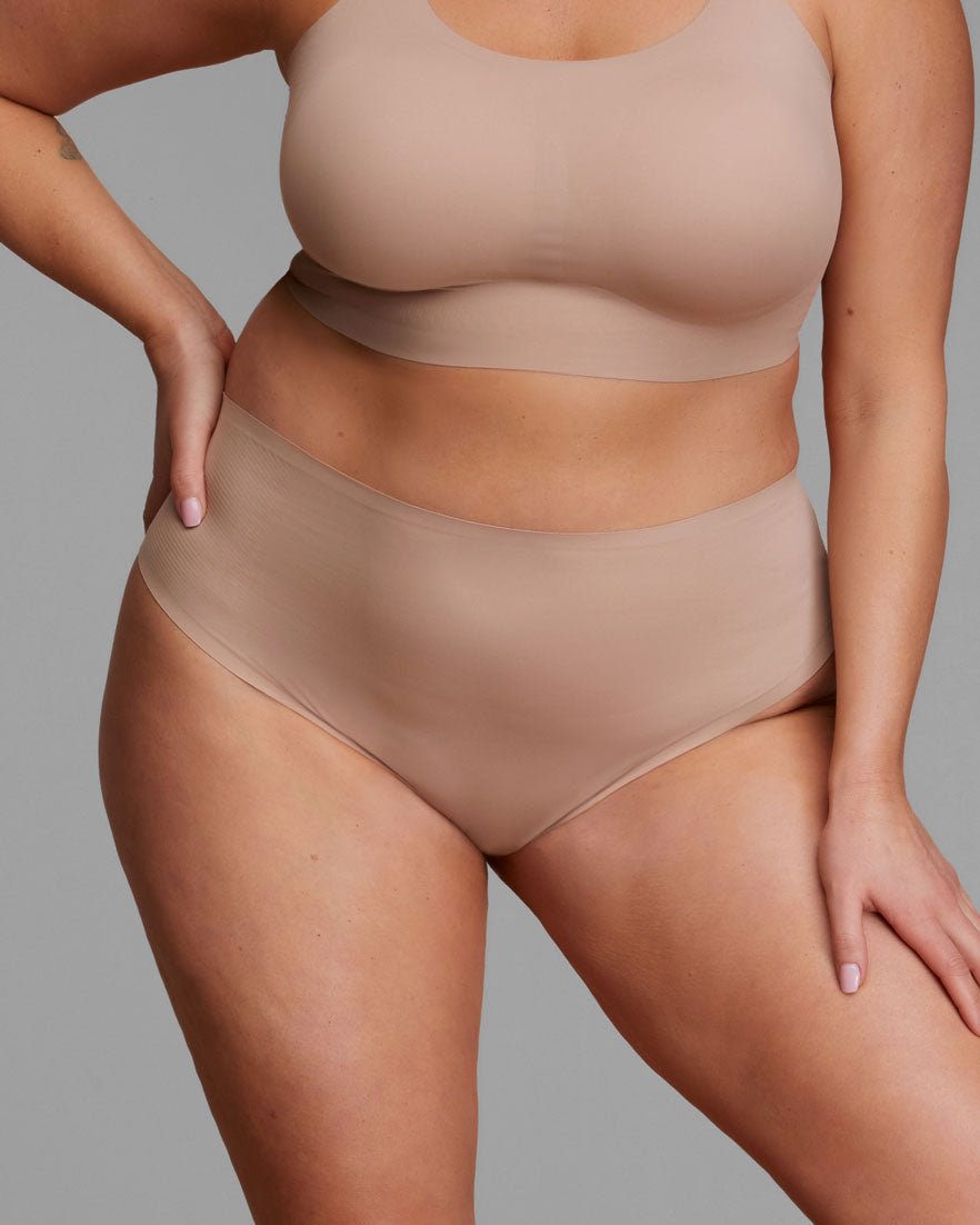 Blue Opal Highwaisted Thong