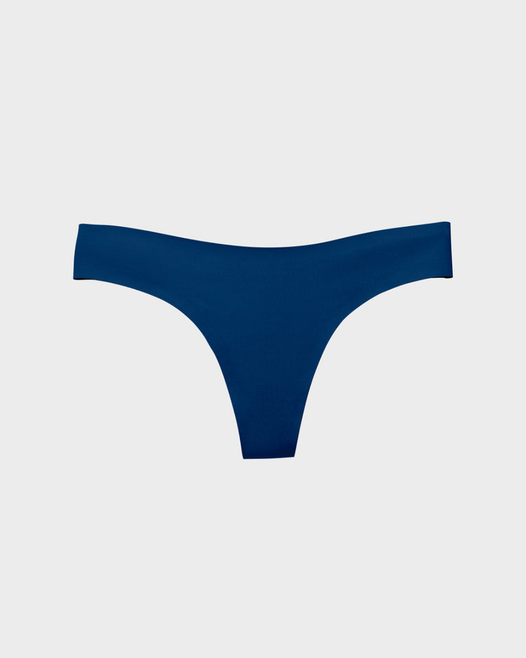 Intimissimi Blue Full-Coverage Cotton Knickers