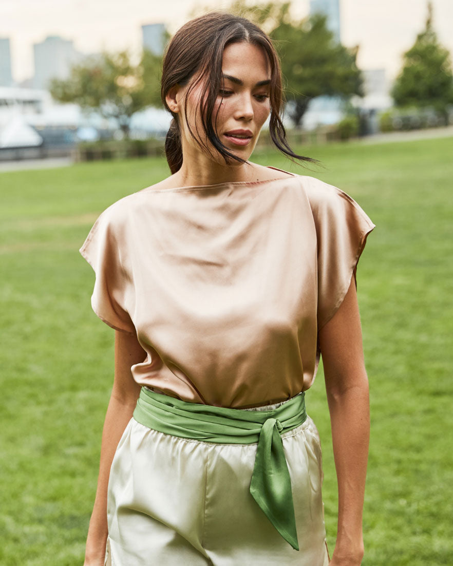 Brush Eco Silk Blouse