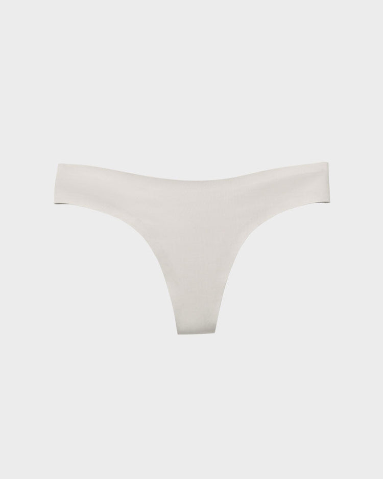 Women Underwear Thong Cotton Spandex Seamless Crotch Underwear for