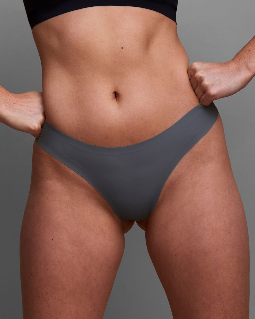 Castor Grey Thong