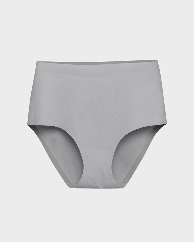 Grey High Waisted Panties // Best Seamless Underwear // EBY™
