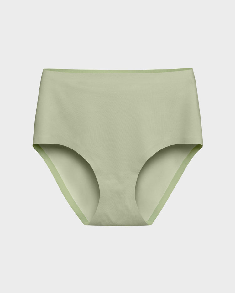 B91xZ Seamless Underwear for Women Sustainable Seamless Hipster Underwear,Green  L 