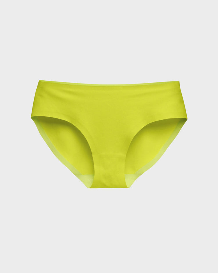 Seamless Lime Punch Brief Underwear for Women