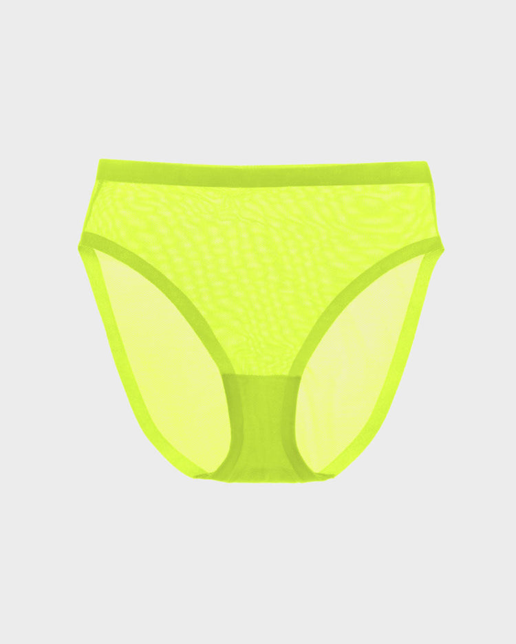 Lime Punch Mesh Highwaisted