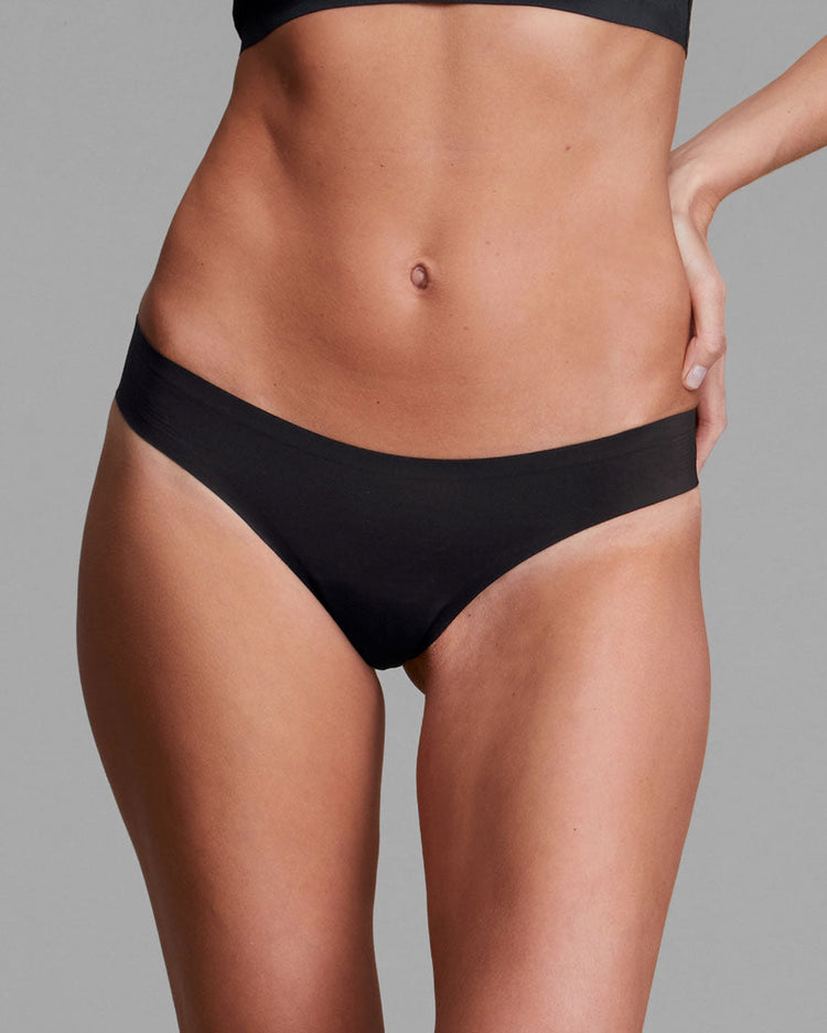 Neutral Thong 3-Packs EBY™ Panties Seamless // Underwear