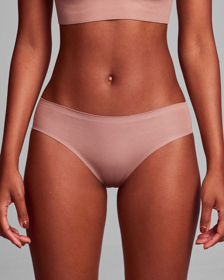 Rose Clay Cotton Brief