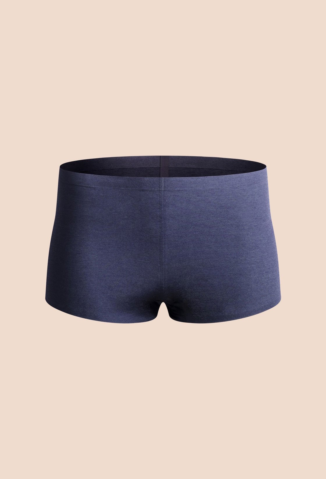 Heather Blue Cotton Boyshort
