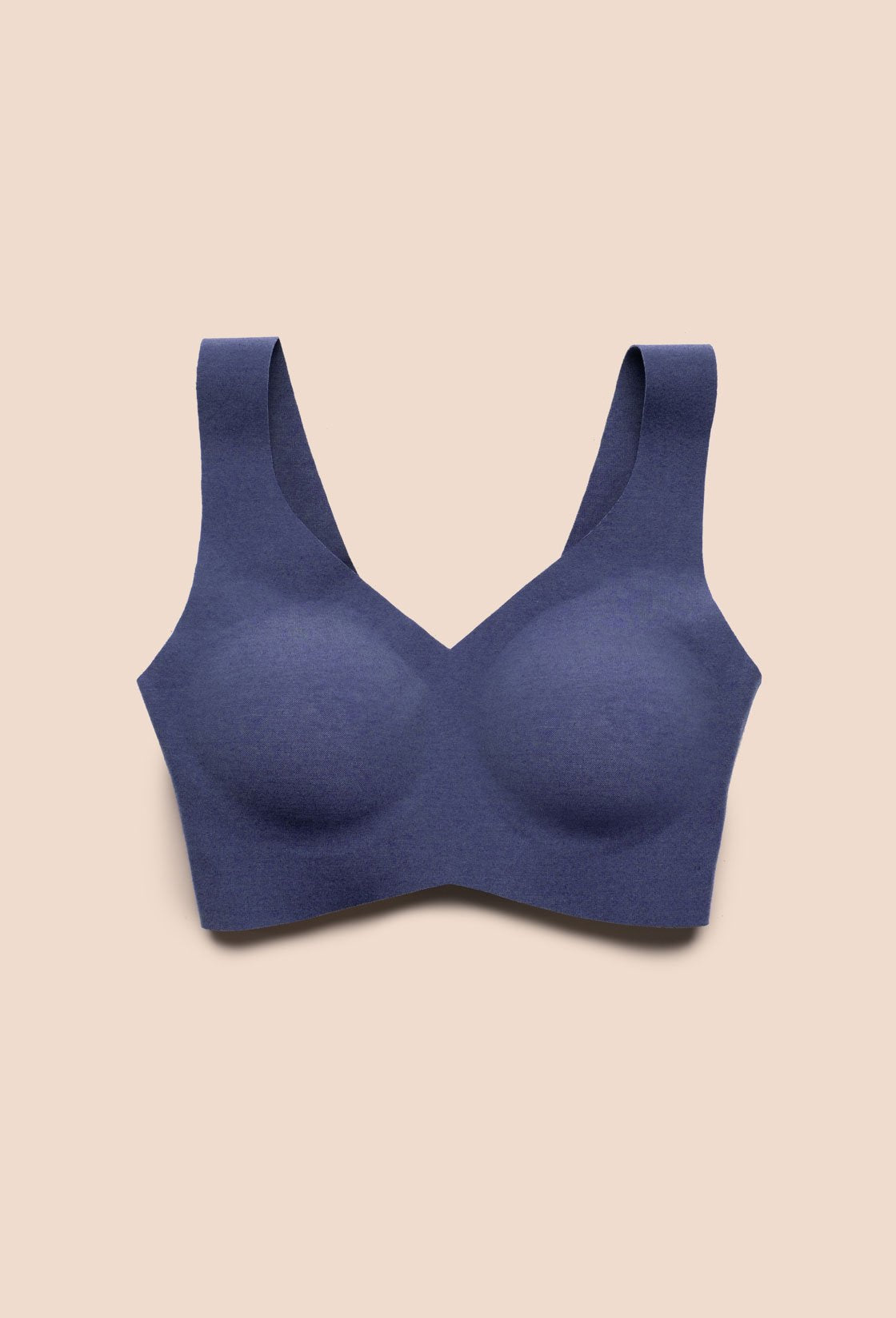 EBY Seamless Denim Cotton Bralette