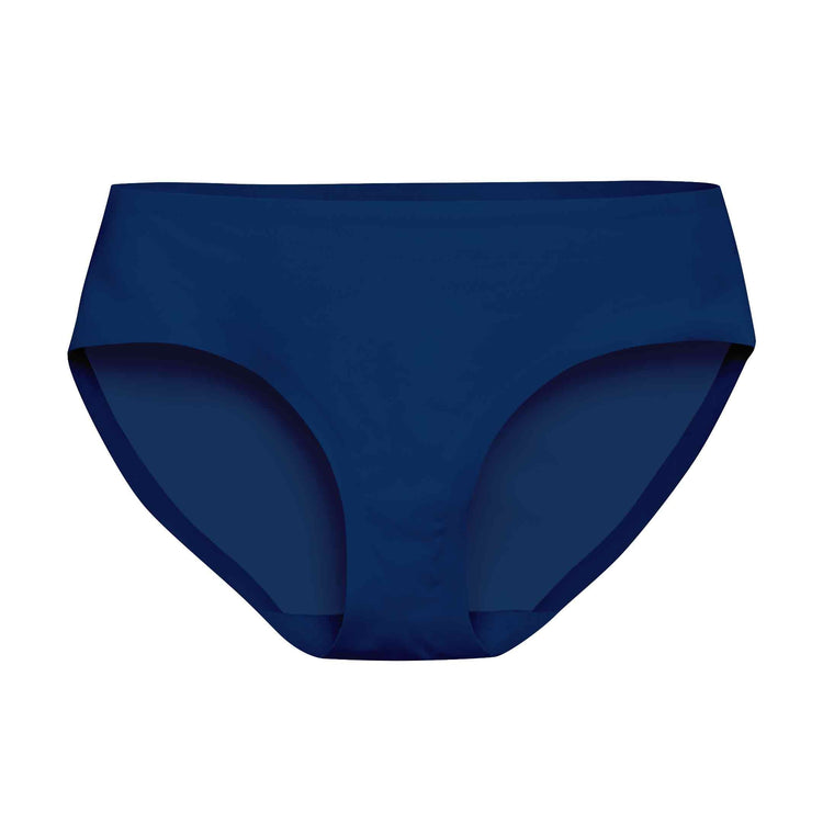 Opal Blue High Waisted Thong Panties // Seamless Thong // EBY™