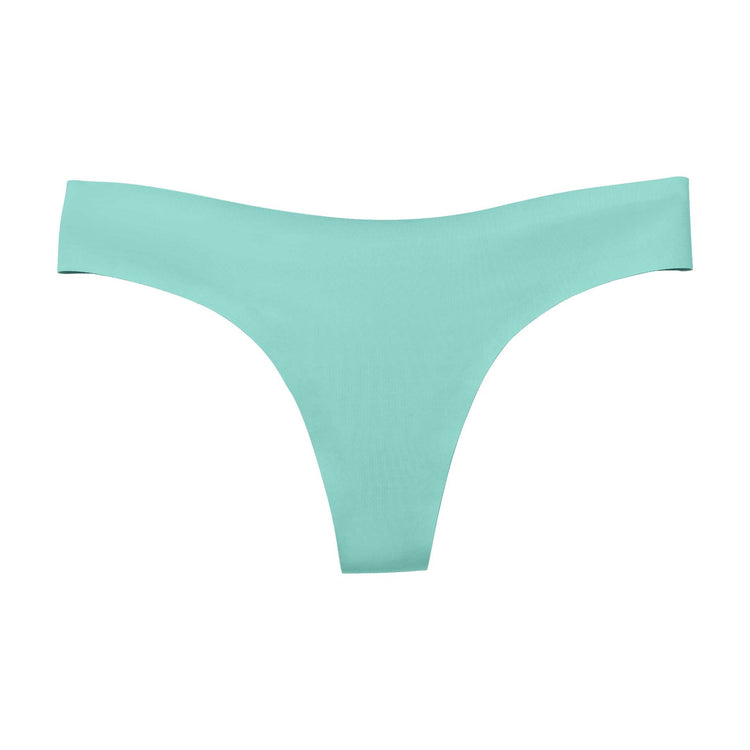 Seamless Beveled Glass Thong Underwear for Women