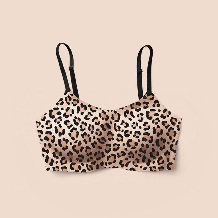 Leopard Bralette (Mesh Version)