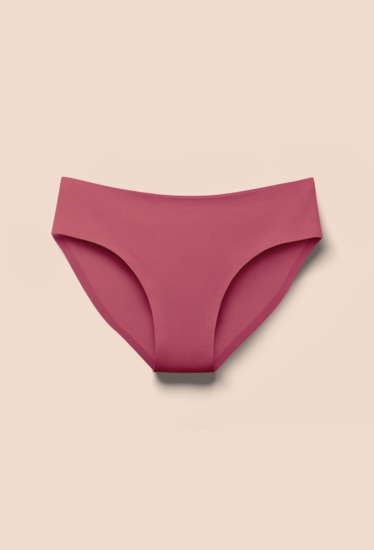 Mauvewood Brief Panties // Seamless Nude Underwear // EBY™