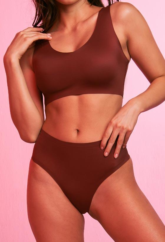 EBY Seamless Port High Waisted Thong