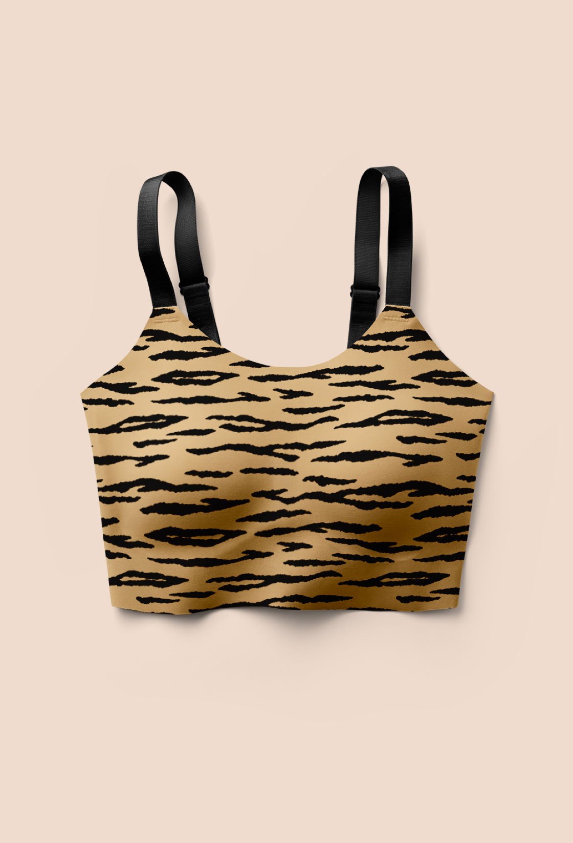 EBY Seamless Sleek Tiger Bralette Pattern