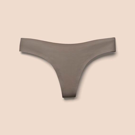 Taupe Gray Thong